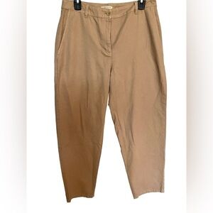 EILEEN Fisher khaki pants size 8